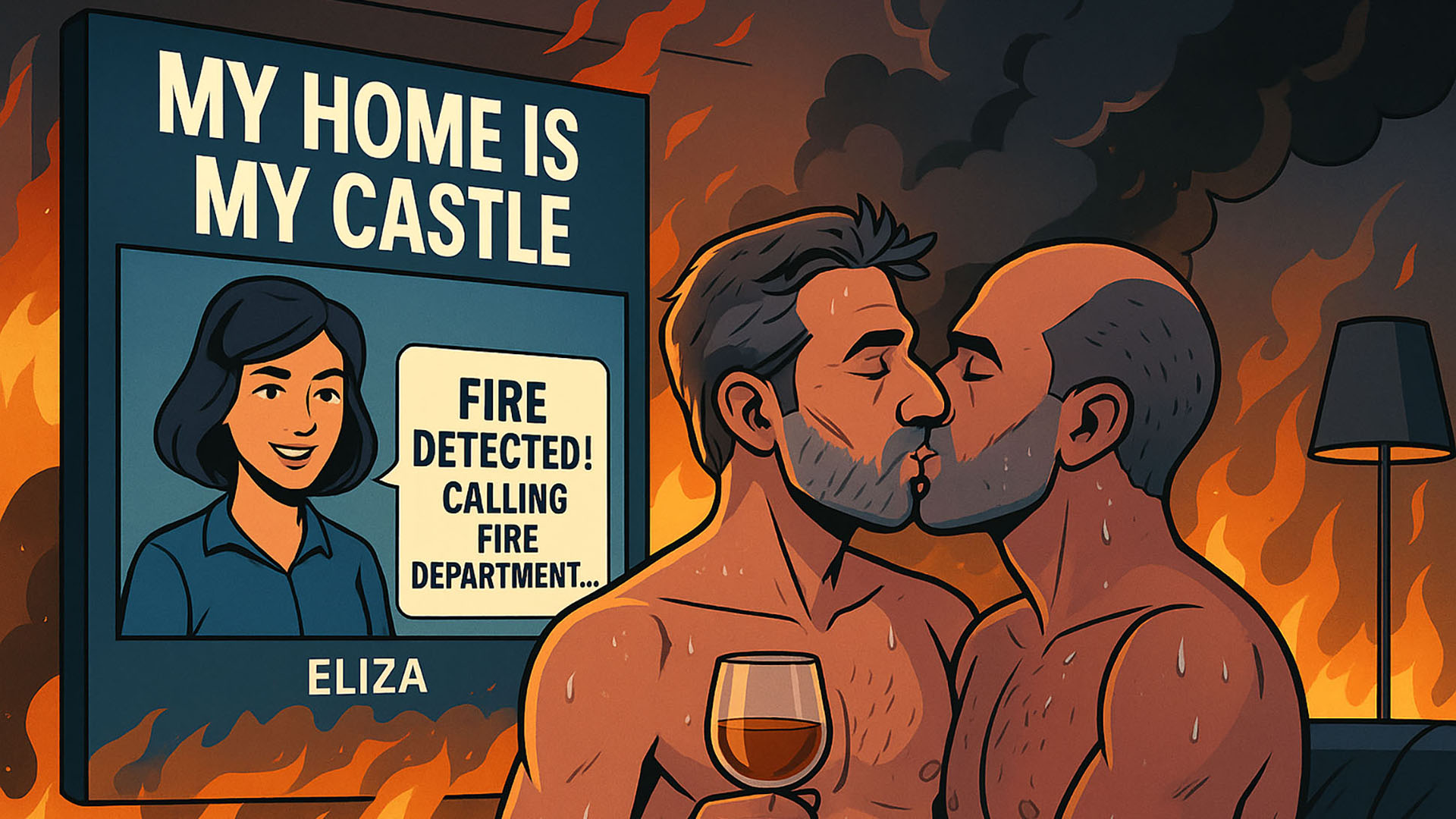 My Home Is My Castle – eine KI-Kurzgeschichte